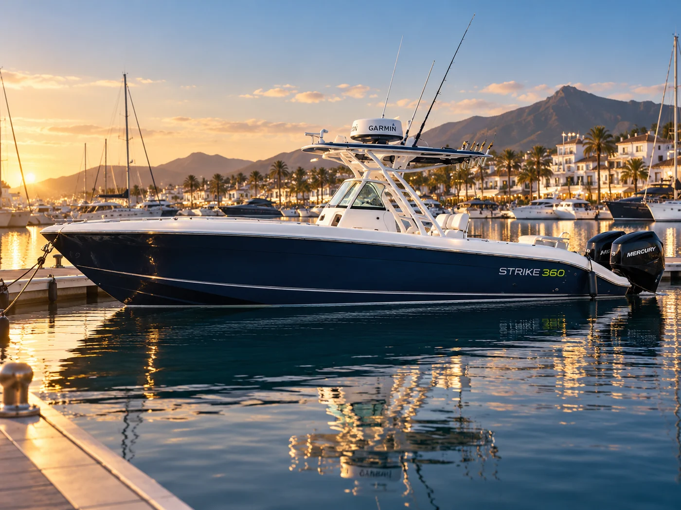 Illustrative Al Dhaen 360 SF marina profile